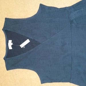 Madewell Texture and Thread Wrap tank dress